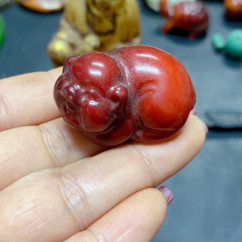 紫金钵盂菩提吊坠