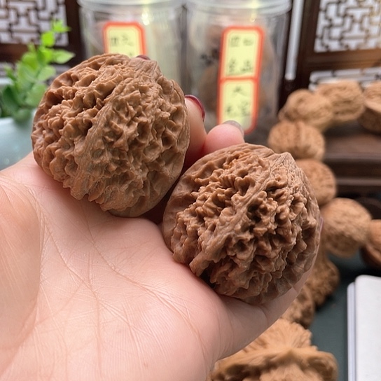 文玩核桃吊坠顺****神43满天星