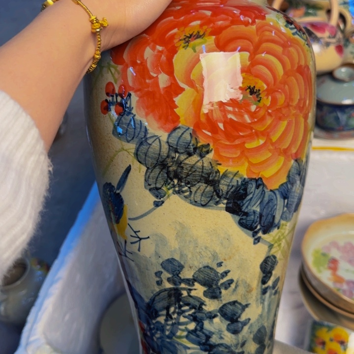 瓷片景德镇陶瓷手工手绘