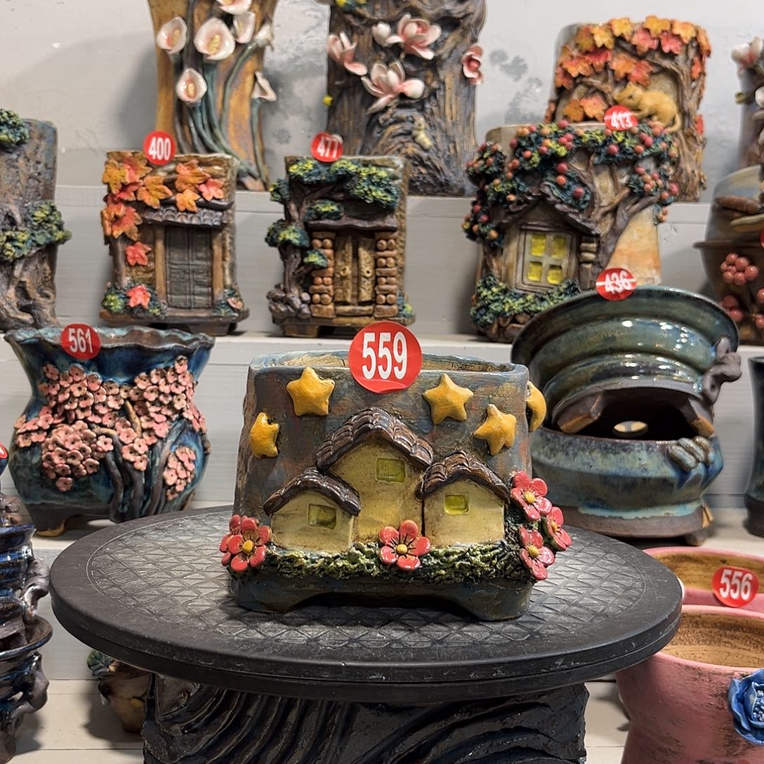 559 号陶然花器手工花盆