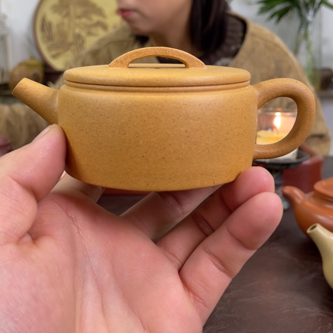 紫砂茶壶汉瓦段泥