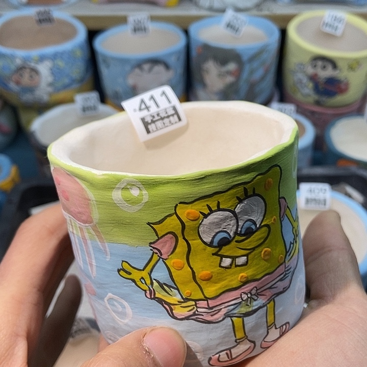 红陶411 2.17 手工盆接图定制