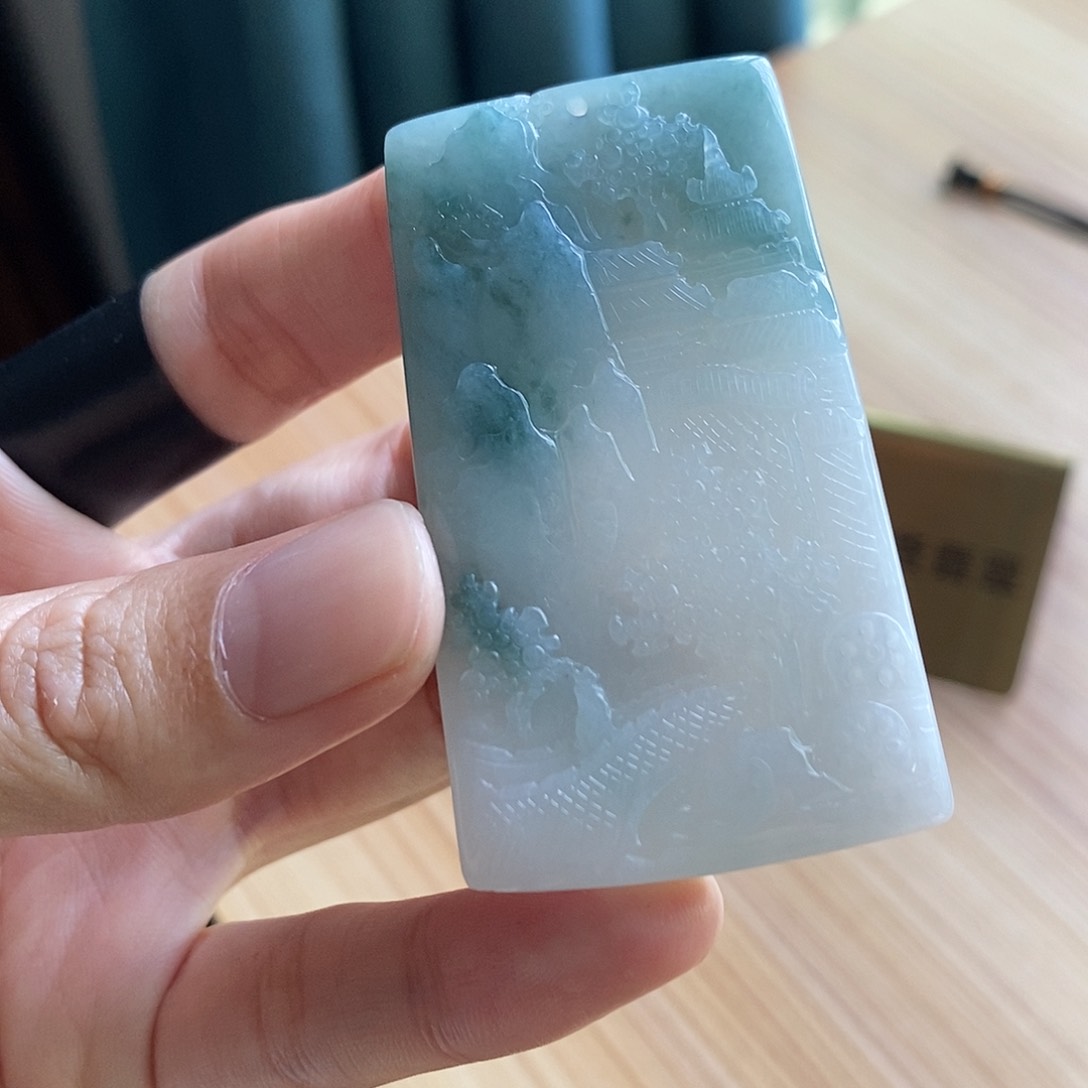 【闪购商品】颈饰未镶嵌翡翠天然缅甸A货翡翠