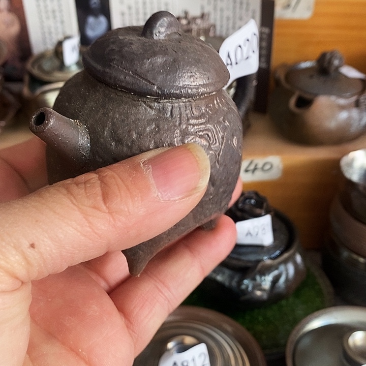 紫砂茶杯柴烧纯手工020