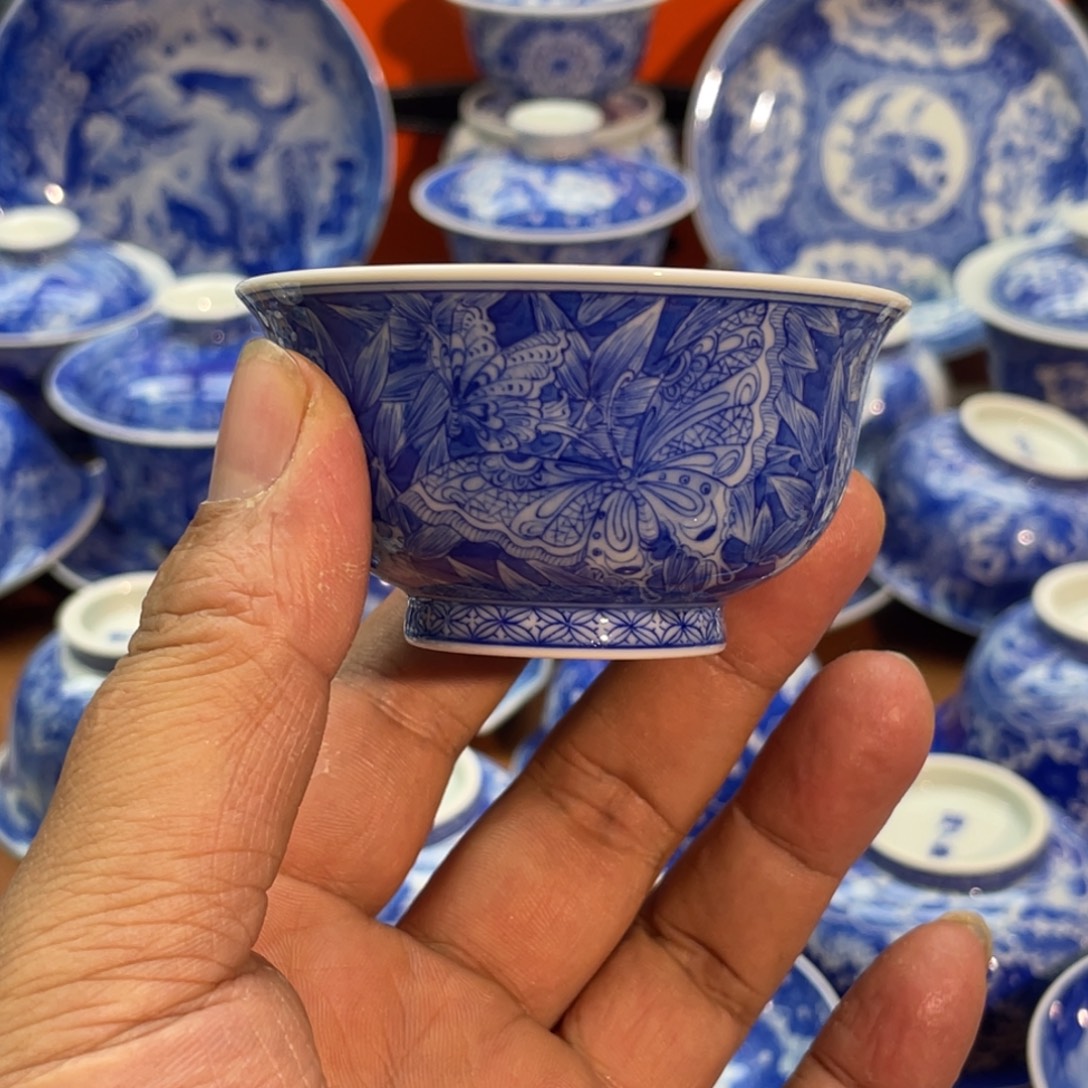 陶月楼 柴窑  蝴蝶