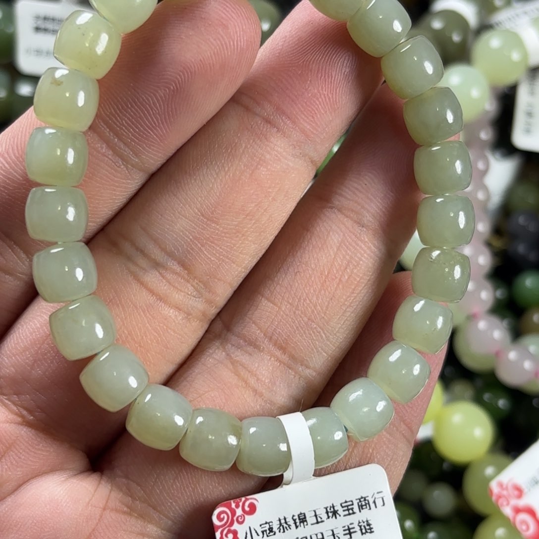 未镶嵌和田玉手链W134