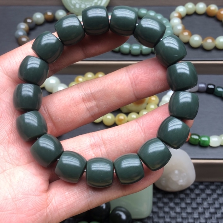 和田玉手链未镶嵌