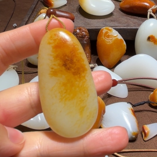 和田玉无事牌未镶嵌