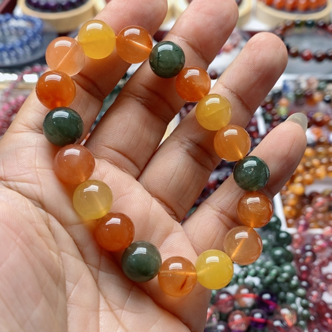 冰***娃未镶嵌手链水晶水晶