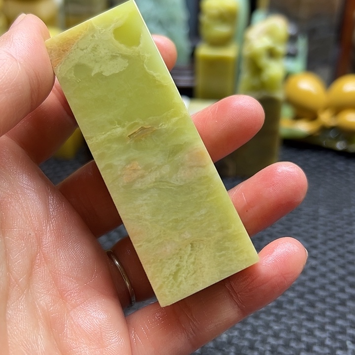 明***方青田石印章石印章石