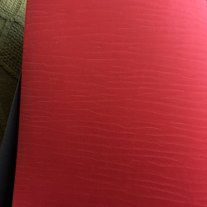 木***丽亚麻橡胶青蛙大红色纹路浅一点的虎毫米，厚瑜伽垫