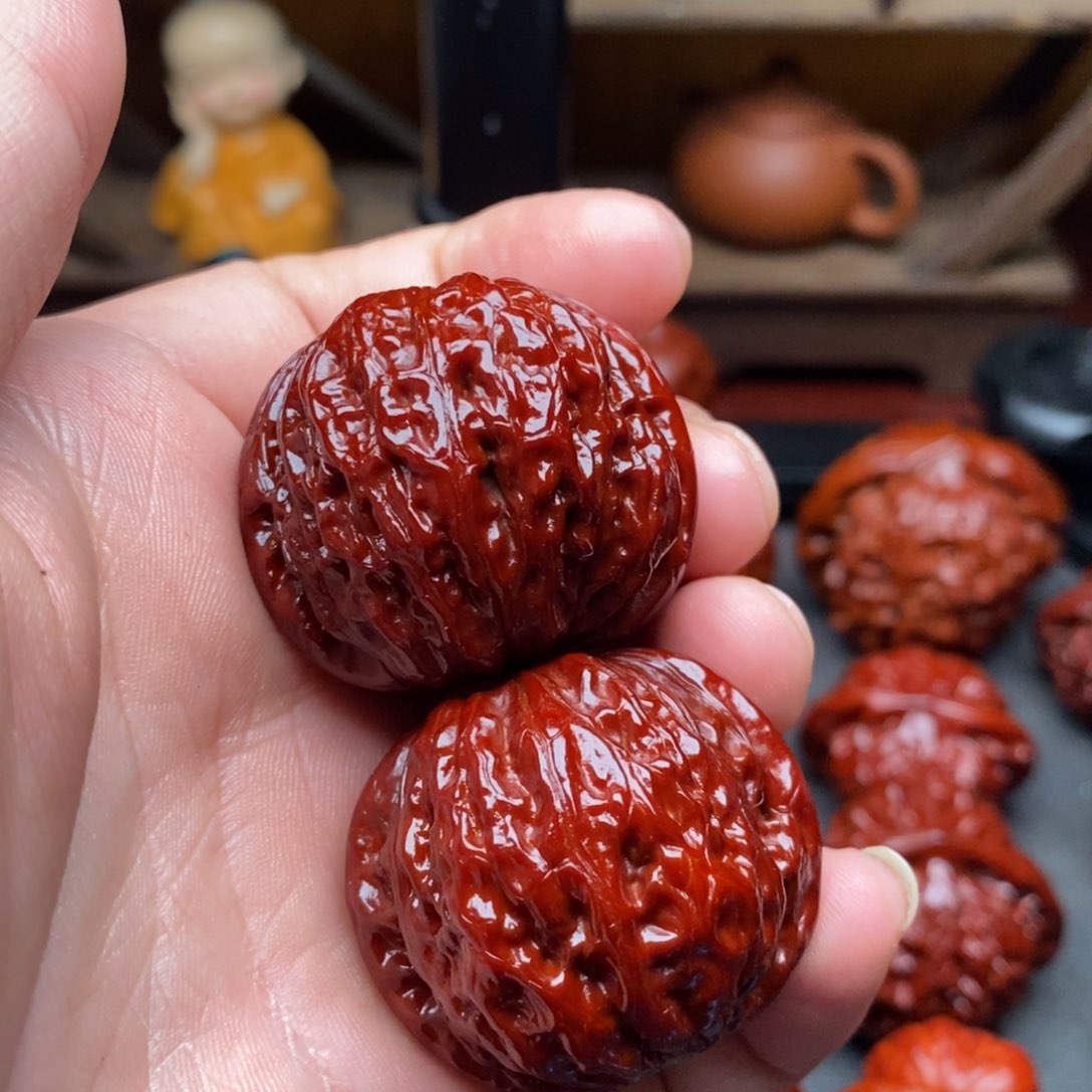 吊坠文玩核桃36铁锤