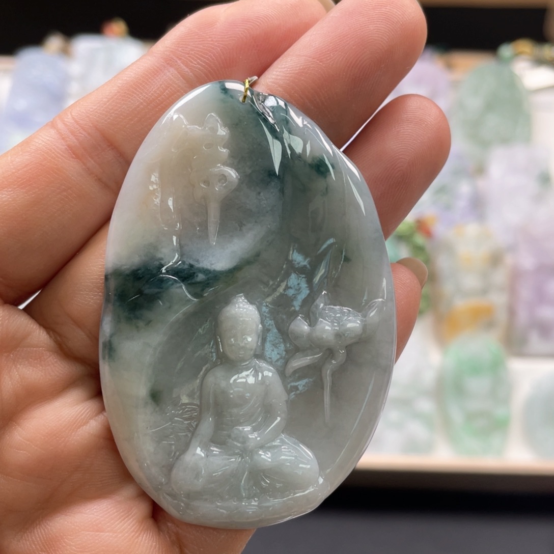 翡翠吊坠(不含链)未镶嵌