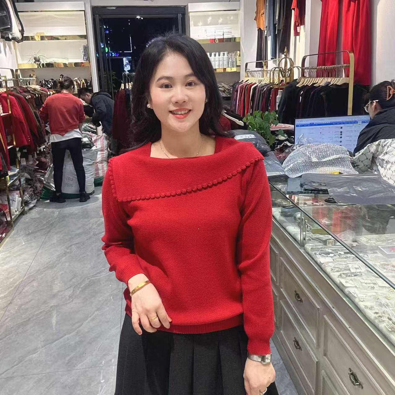 5～6303不规则时尚上57衣长