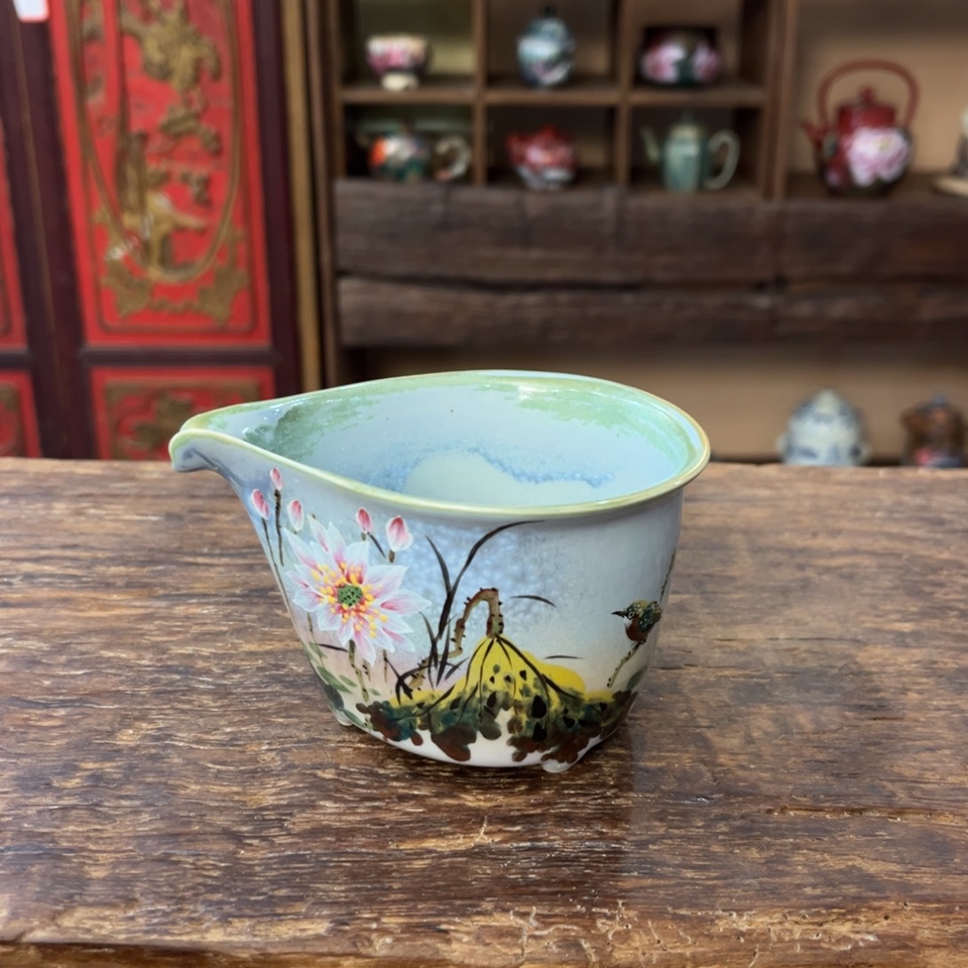 柴烧手工手绘陶瓷