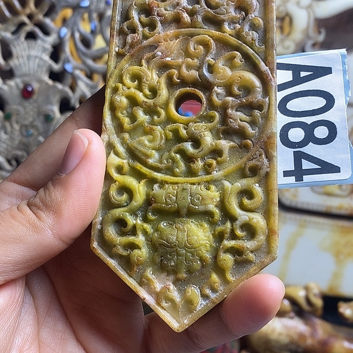 玛瑙/玉髓合金挂件