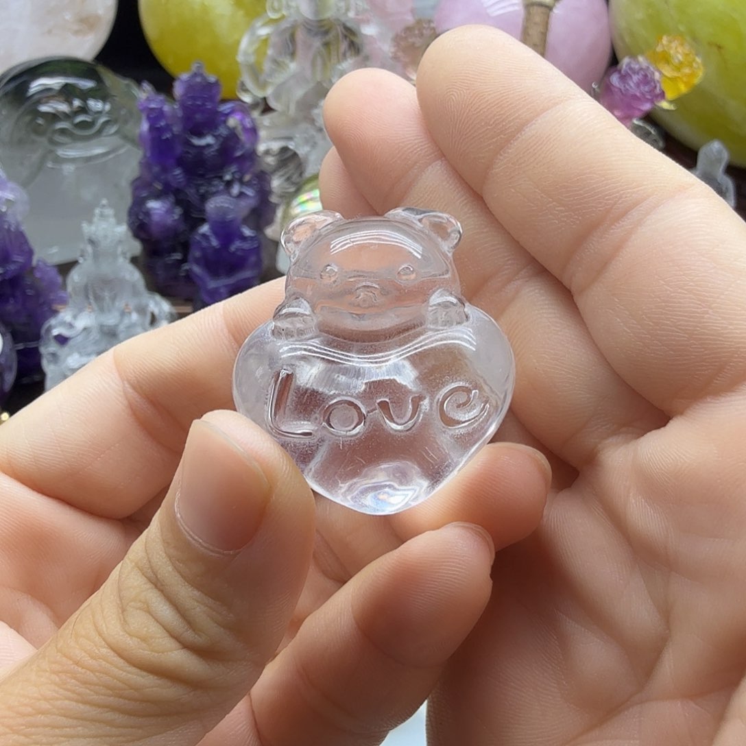 水晶摆件未镶嵌水晶
