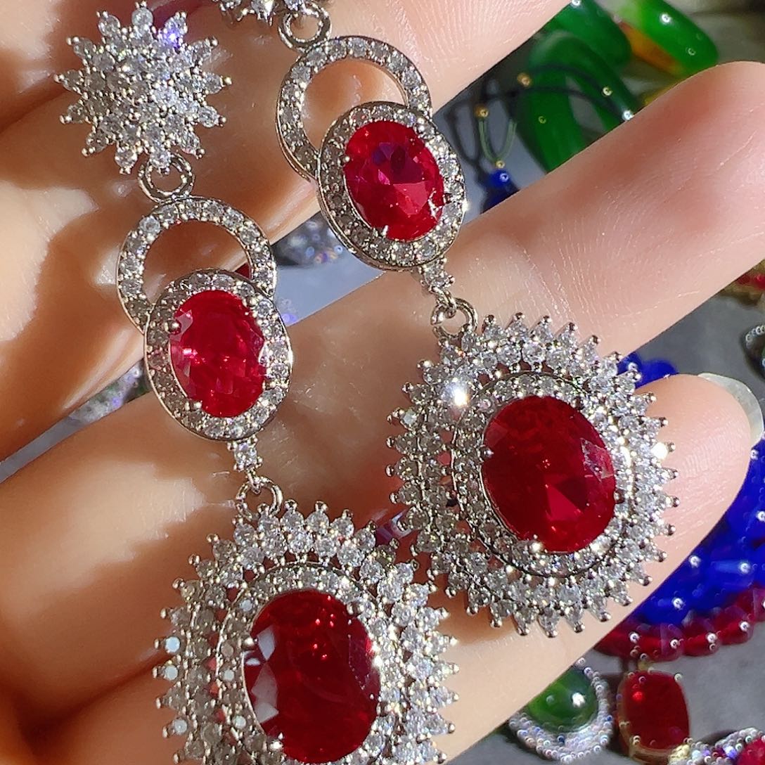 花岗石钨合金红色蓝色大宝贝