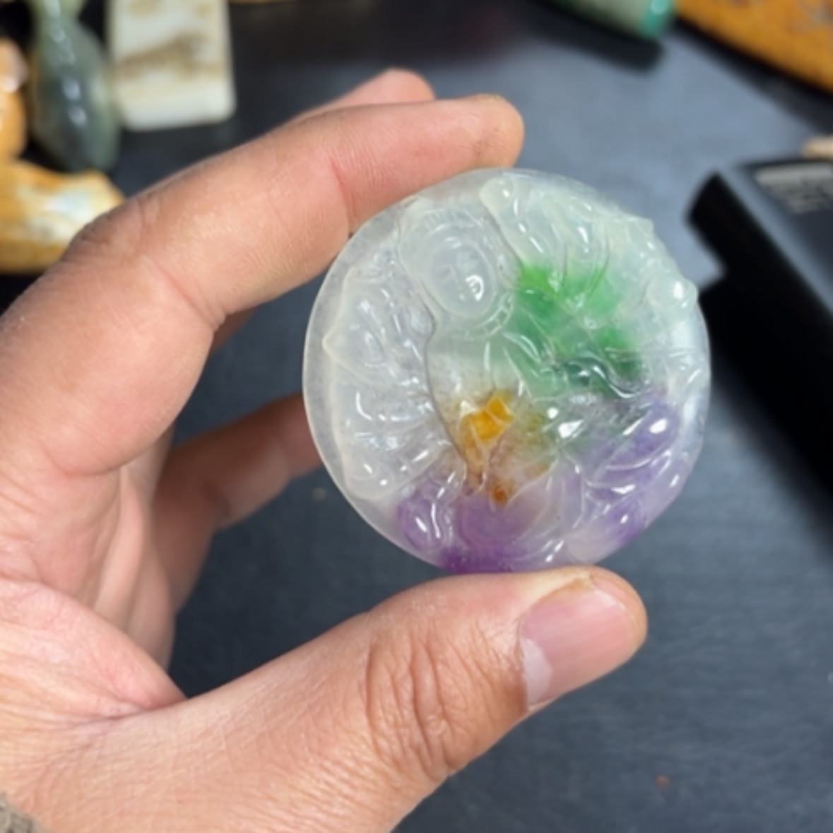 【闪购商品】紫金钵盂菩提把件