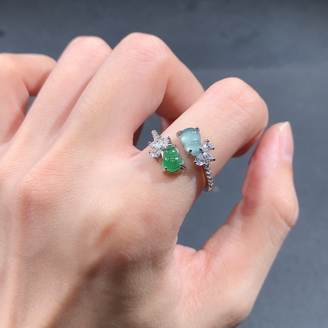 未镶嵌戒指翡翠翡翠