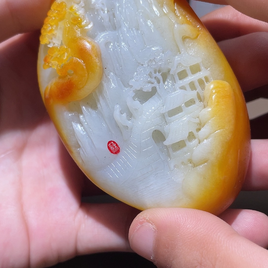 和田玉颈饰未镶嵌Z6