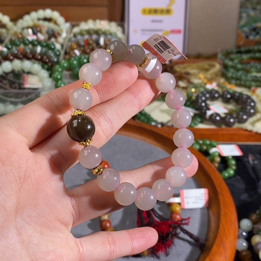 和田玉手链未镶嵌