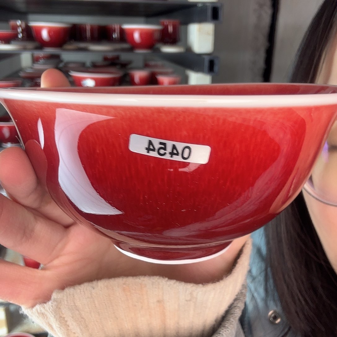 瓷片景德镇郎红陶瓷