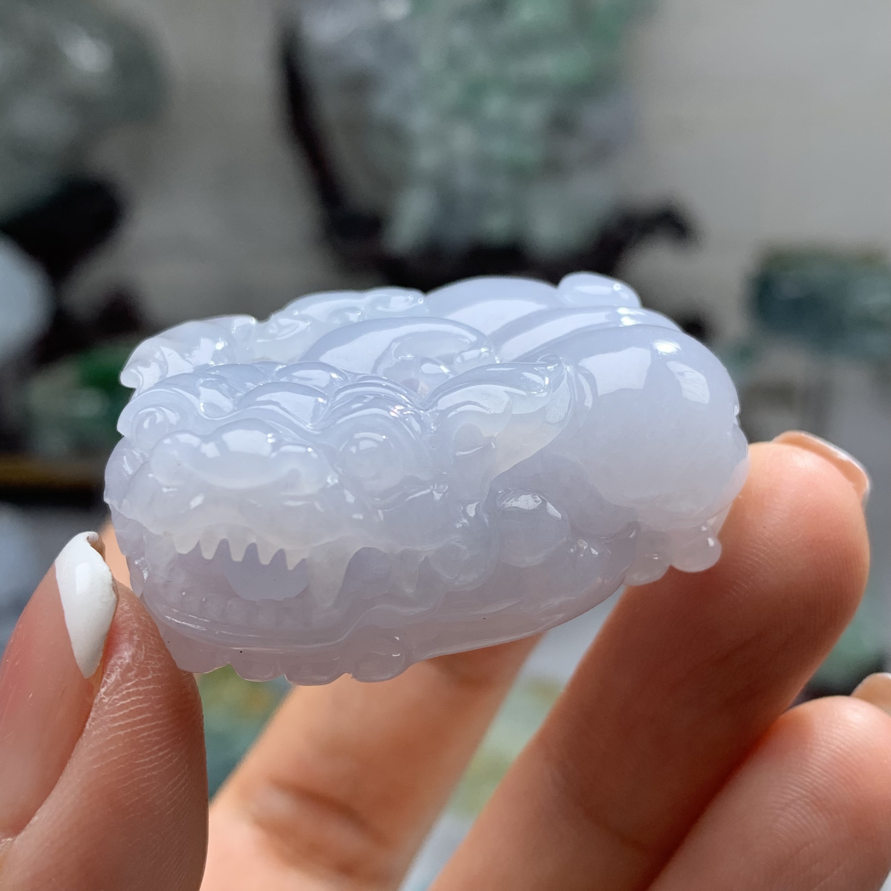 天然翡翠貔貅吊坠缅甸A货正品玉石貔貅翡翠挂件男女款玉石玉坠