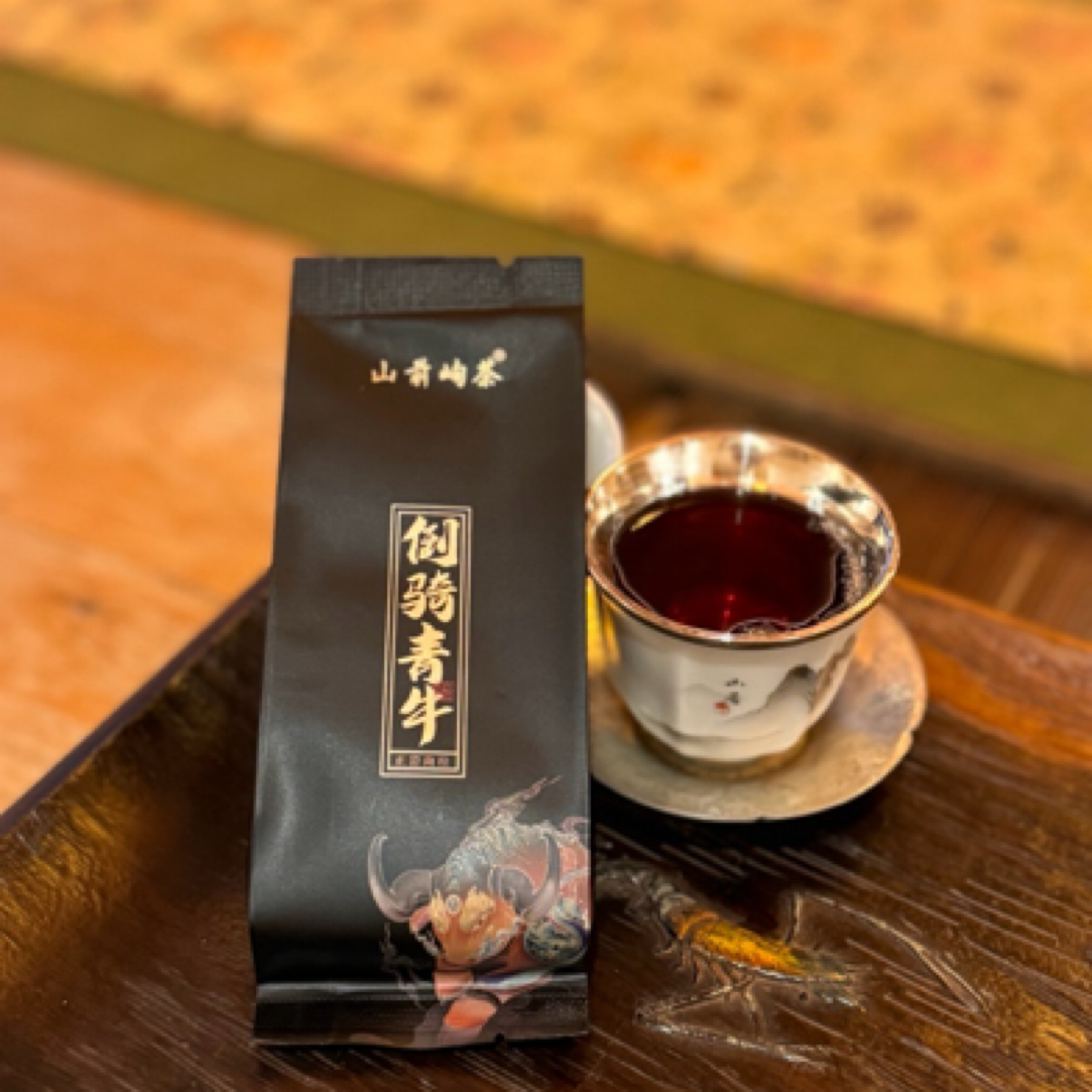 【山前峋茶】25年倒骑青牛 8.5g✖️6泡 中足火 岩韵足 滋味感重