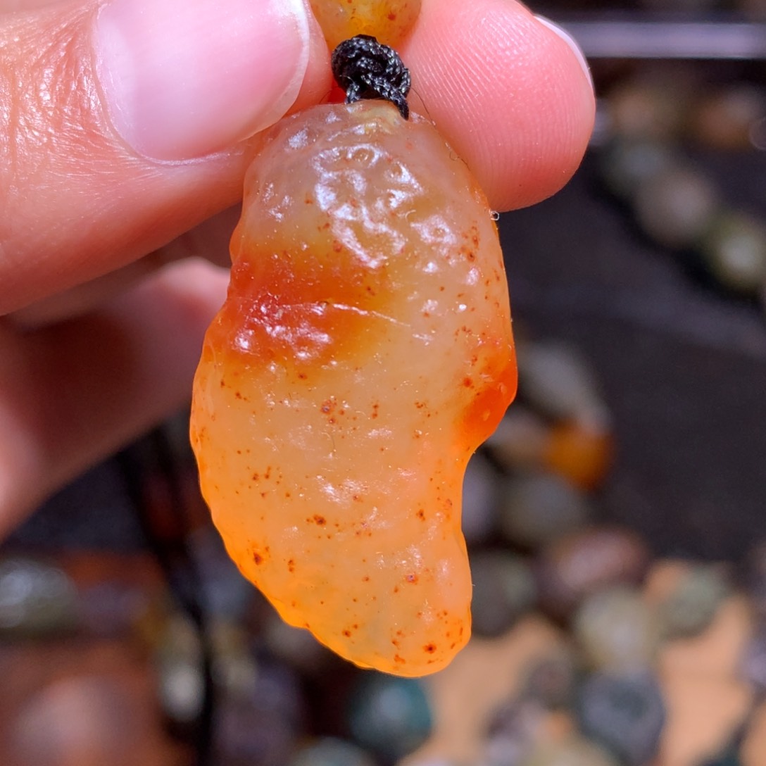 未镶嵌玛瑙/玉髓珠宝半成品