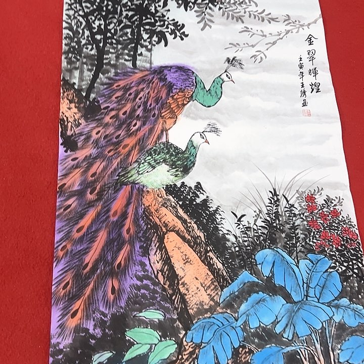 国画本人手绘作品欣赏