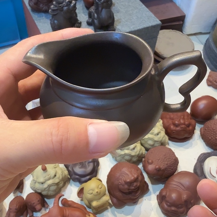 紫砂茶宠雕塑瑕疵茶宠