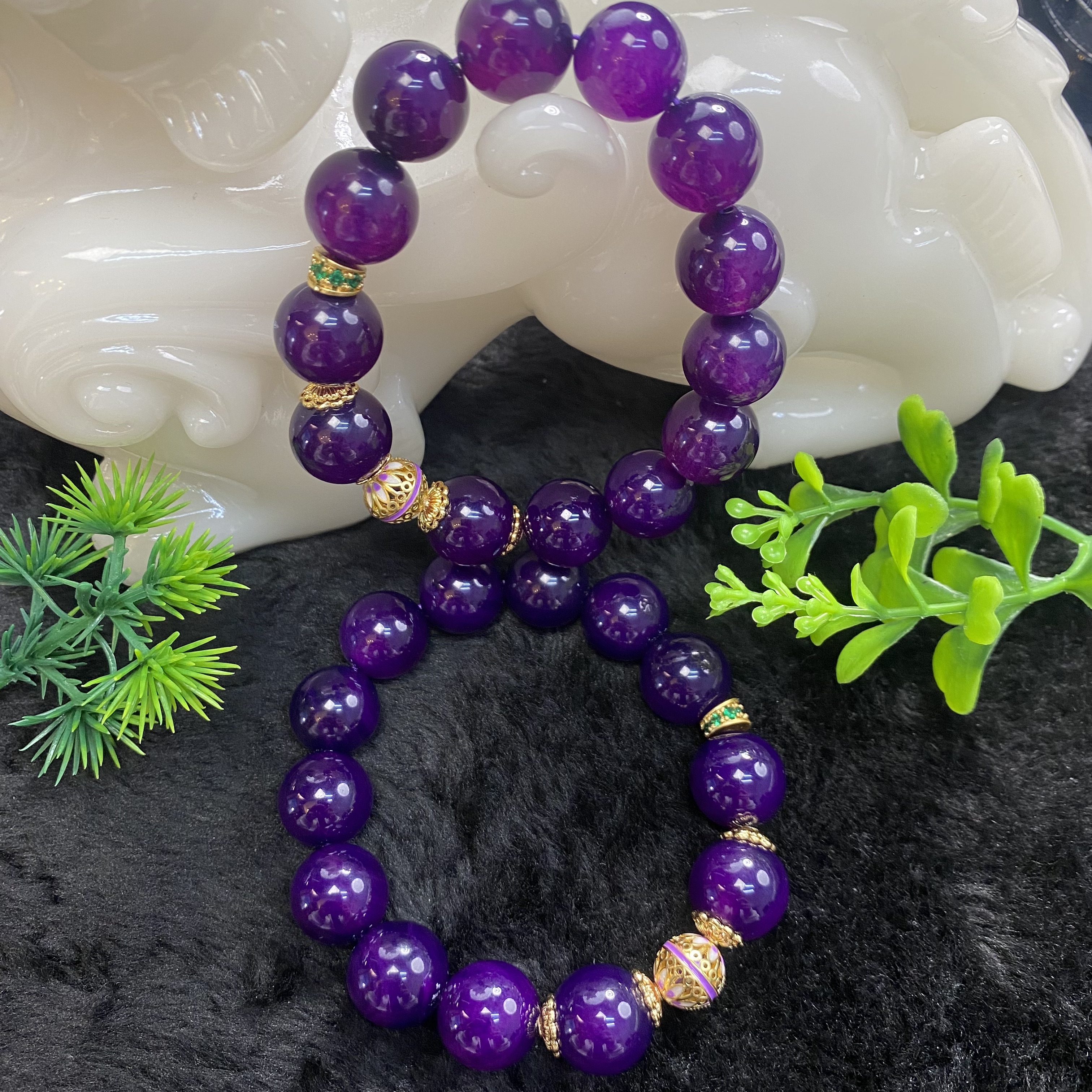 【小天总】TC05010天承妮佳星际蓝紫杉醇手串(多样性发其一)