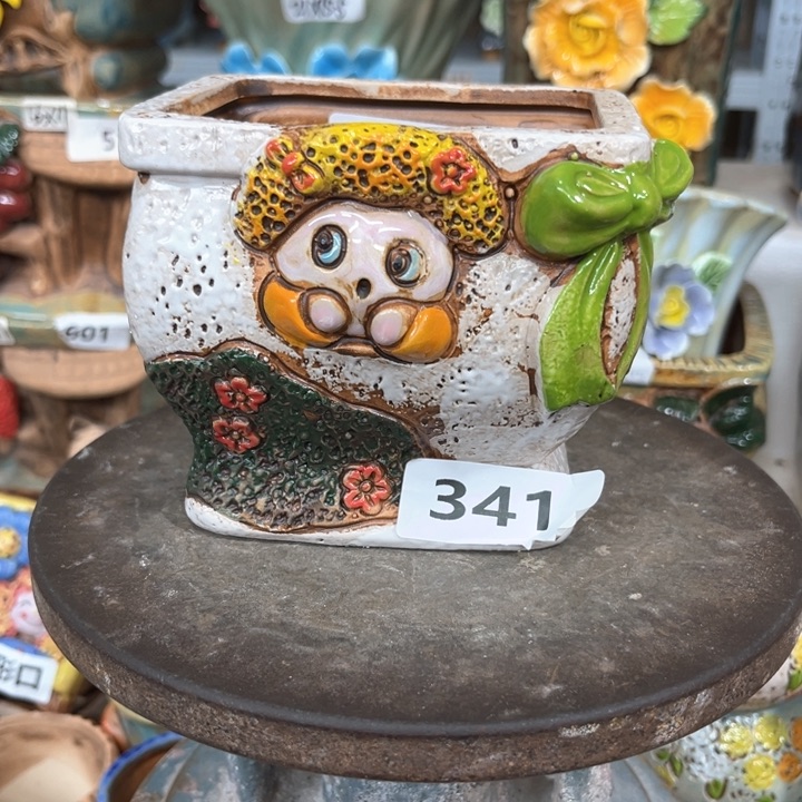 紫砂花盆粗陶材质多肉花盆