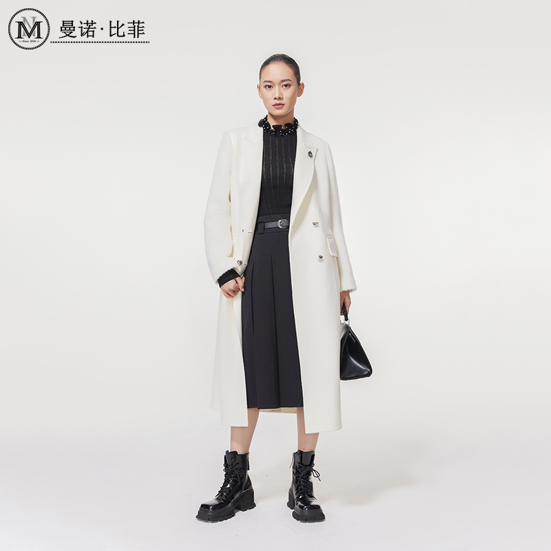 【白姐专属】冬季高级感双面呢外套MEEG145111