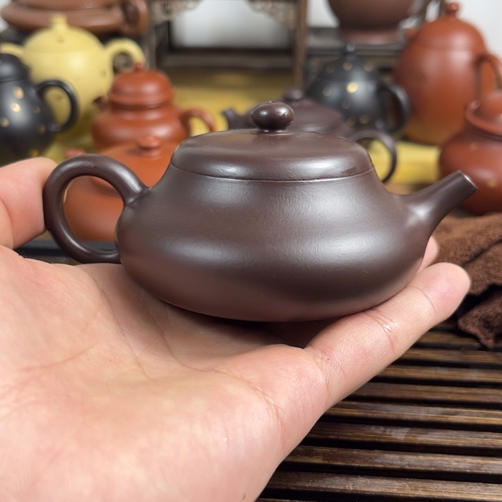 紫砂茶壶原矿紫砂半手工制作