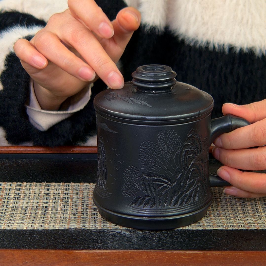 【闪购商品】紫砂茶杯高货放漏