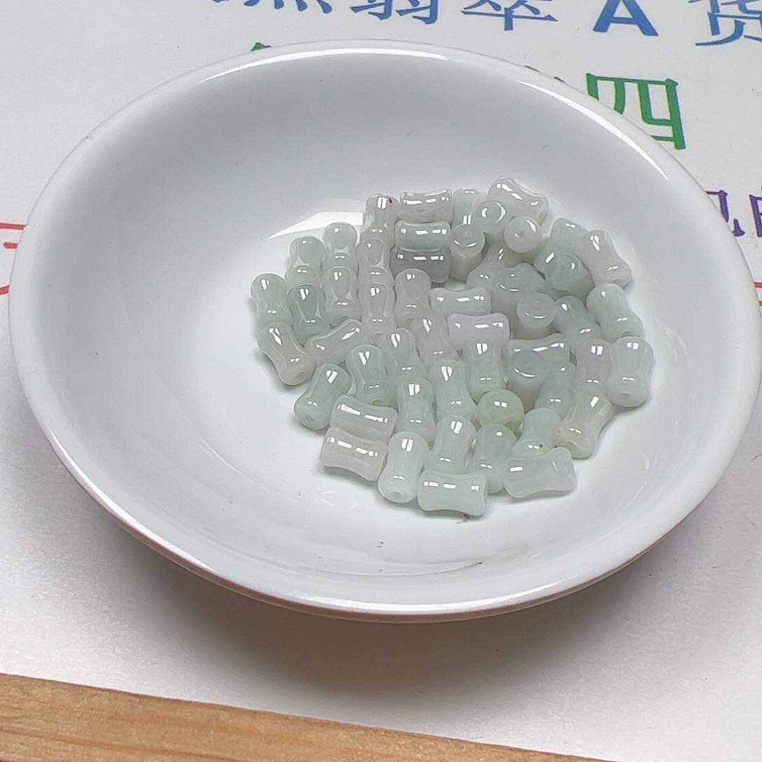 【闪购商品】翡翠手链未镶嵌开****?卡5*7++