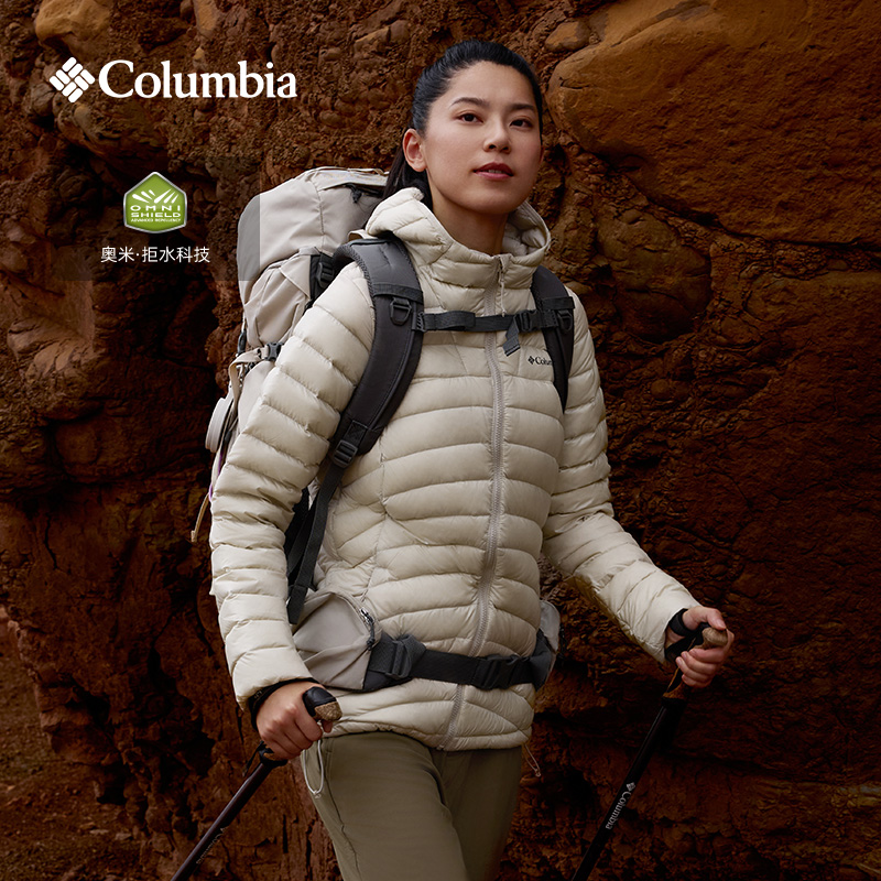 Columbia哥伦比亚户外25秋冬新品女子拒水700蓬鸭绒羽绒服WR6927