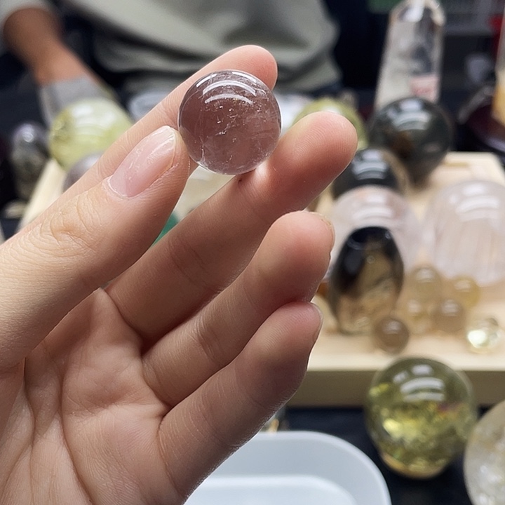 珠宝半成品水晶未镶嵌135水晶