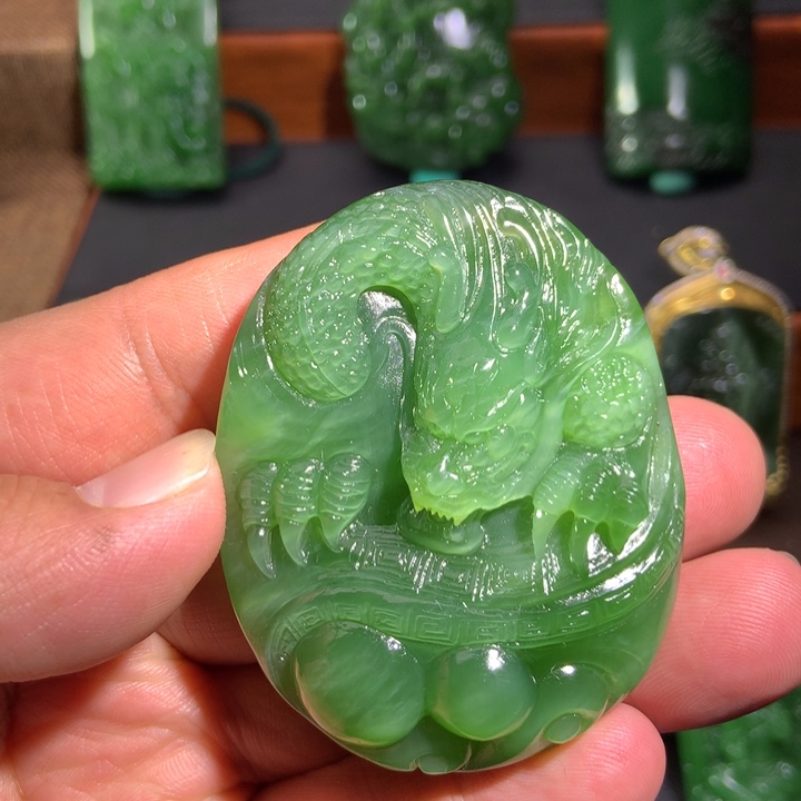 和田玉挂件未镶嵌