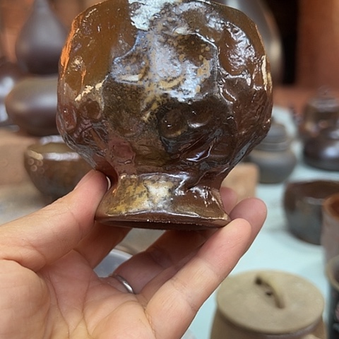 戬谷龙窑柴烧茶杯101