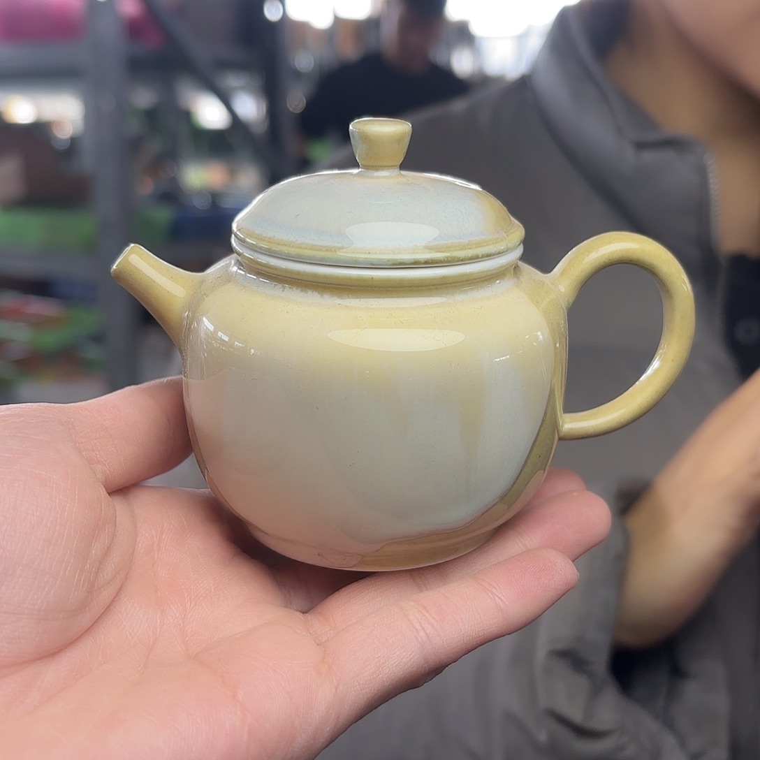 龙泉云间青瓷小米茶器