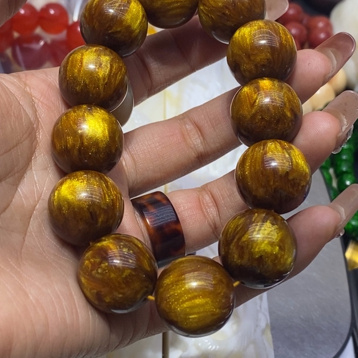 大果紫檀（缅甸花梨）橘*海668号镇尺一对