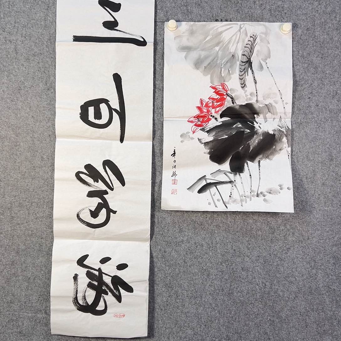 国画856 花鸟在此鸣叫的声响声