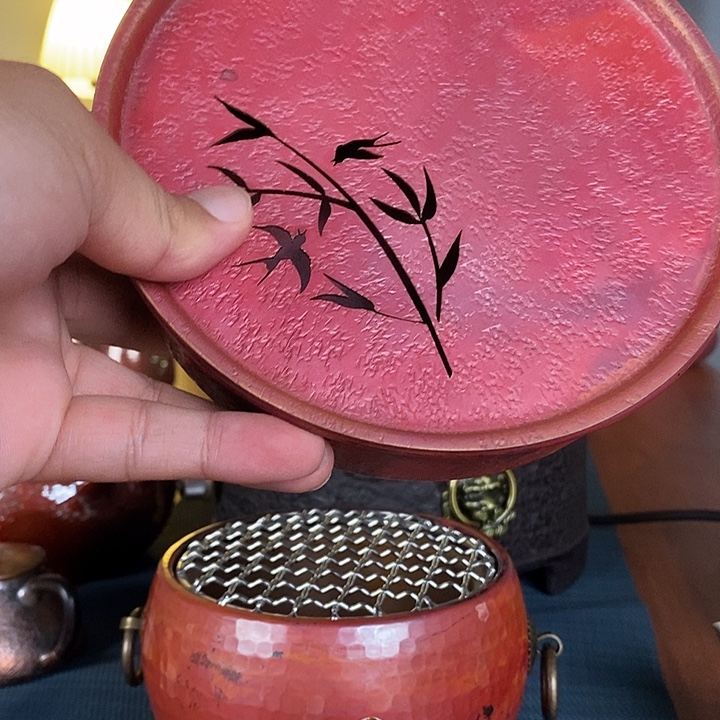 海***浪手工制作紫铜壶工艺