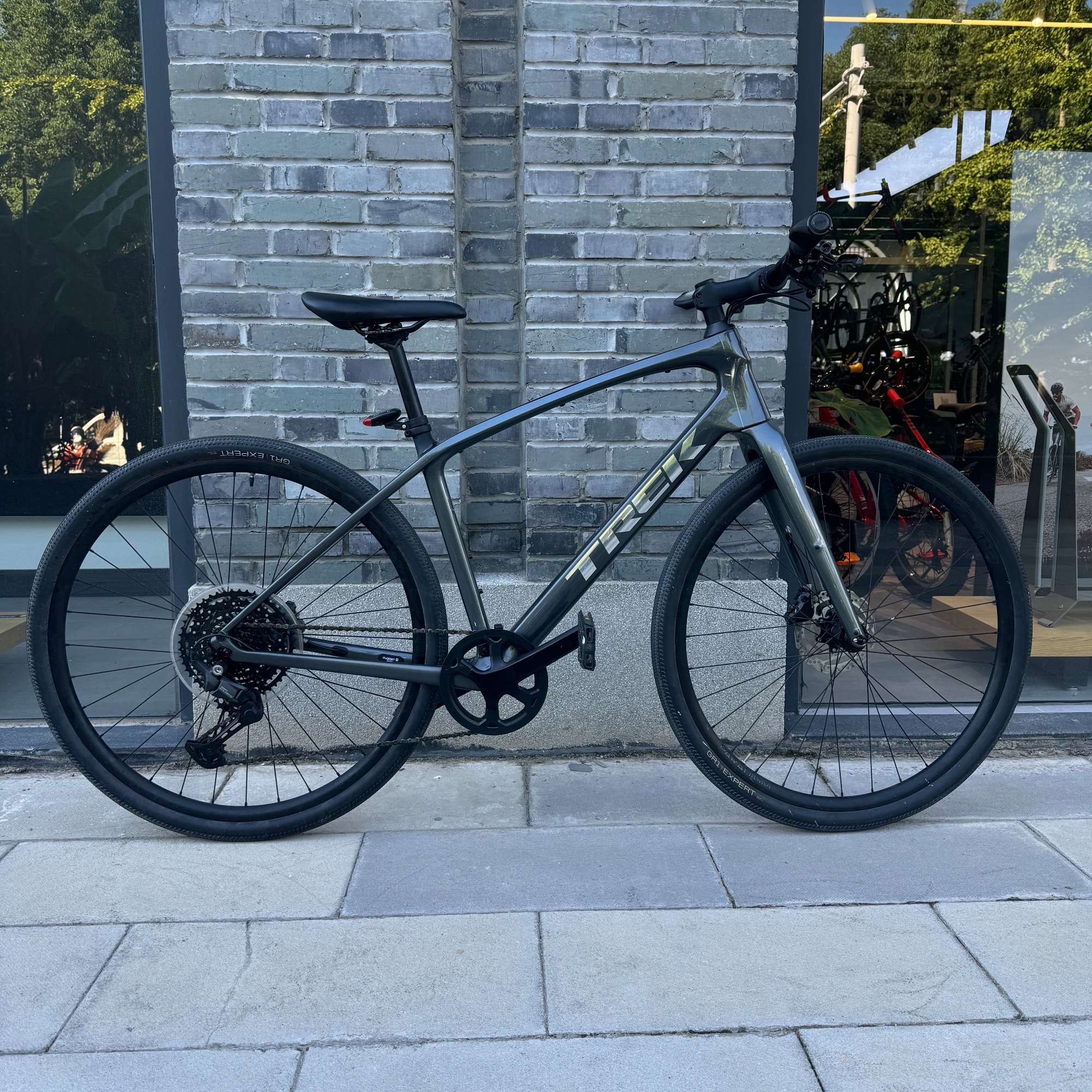 崔克TREK FX 4 M码（身高165-175）碳纤维公路车 