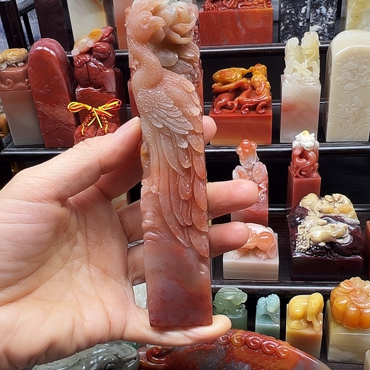 印石寿山石寿山石手工雕刻