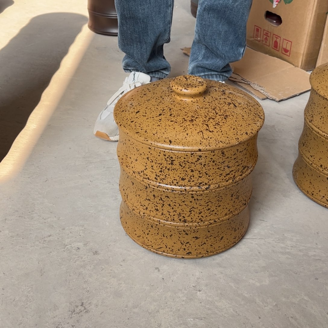 紫砂茶叶罐8 饼茶叶罐