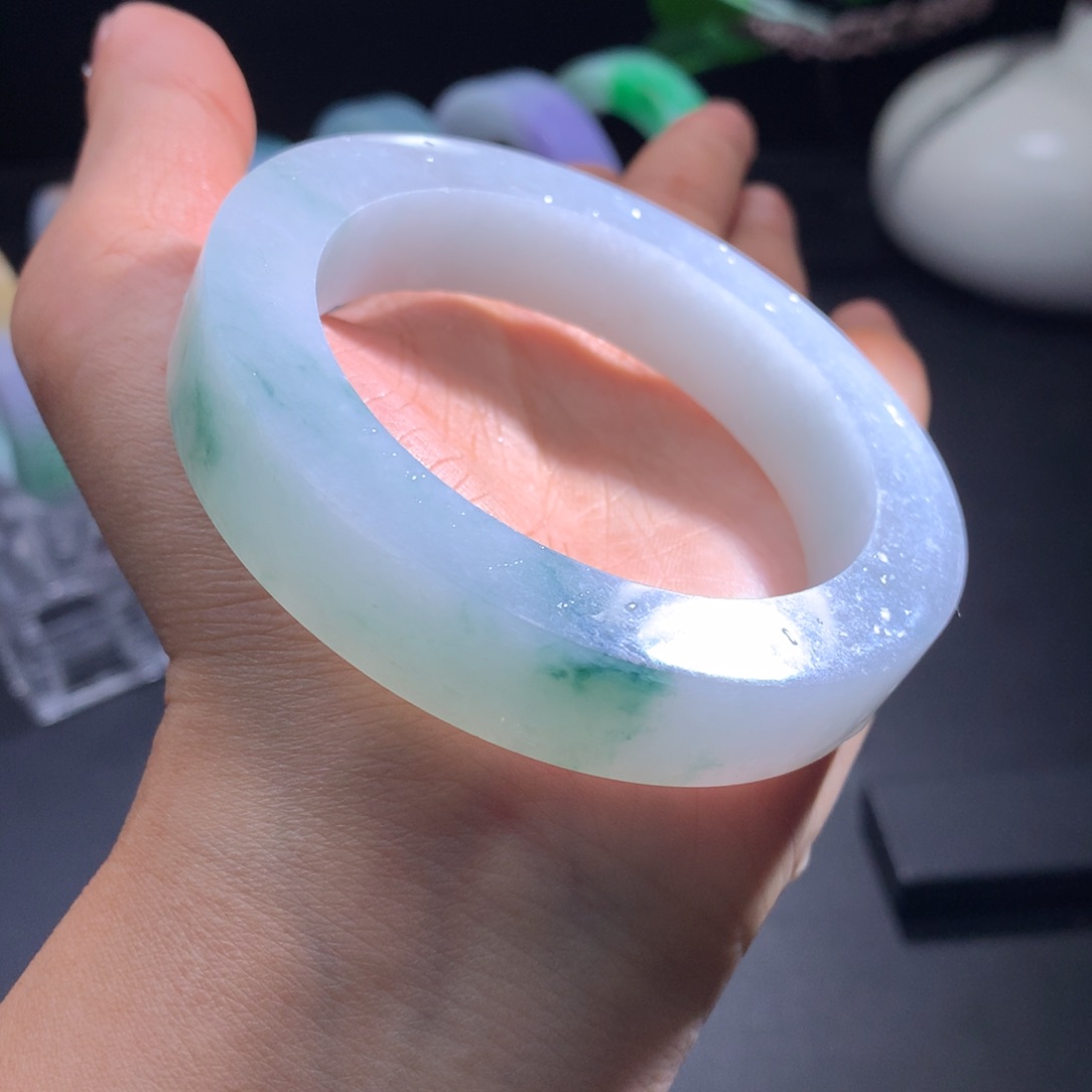 定制翡翠翡翠手镯未镶嵌